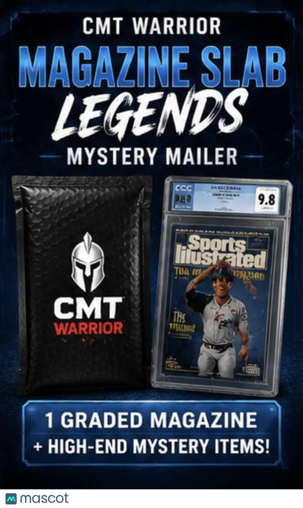 CMT Warrior Magazine Slab Legends Mystery Mailer