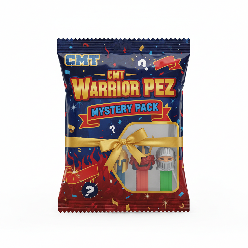 CMT Warrior PEZ Mystery Pack